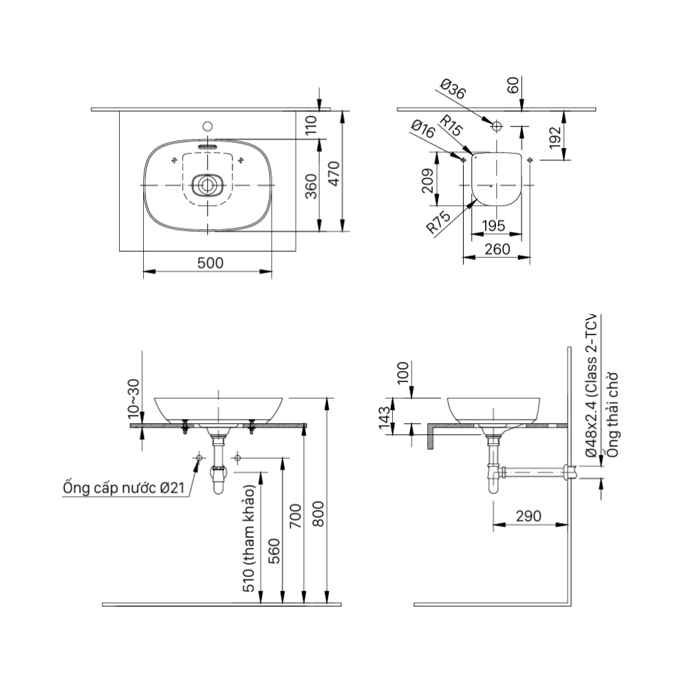 Chậu Rửa Lavabo Inax AL-622V Đặt Bàn AquaCeramic 4 al-622v-bvkt
